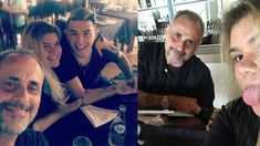 La primera foto de Jorge Rial con Morena y su novio La primera foto de Jorge Rial con Morena y su novio