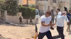 La delegación estaba observando la situación humanitaria en la zona. La delegación estaba observando la situación humanitaria en la zona.