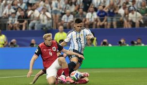 El penal a Lautaro Martínez.