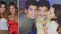 Mientras a Dalma y Gianinna no les habla, Maradona se muestra con Jana y su novio Mientras a Dalma y Gianinna no les habla, Maradona se muestra con Jana y su novio