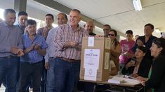 Osvaldo Jaldo votó en la localidad tucumana de Trancas.