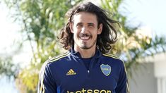 Edinson Cavani se entrenó por primera vez en Boca. Edinson Cavani se entrenó por primera vez en Boca.