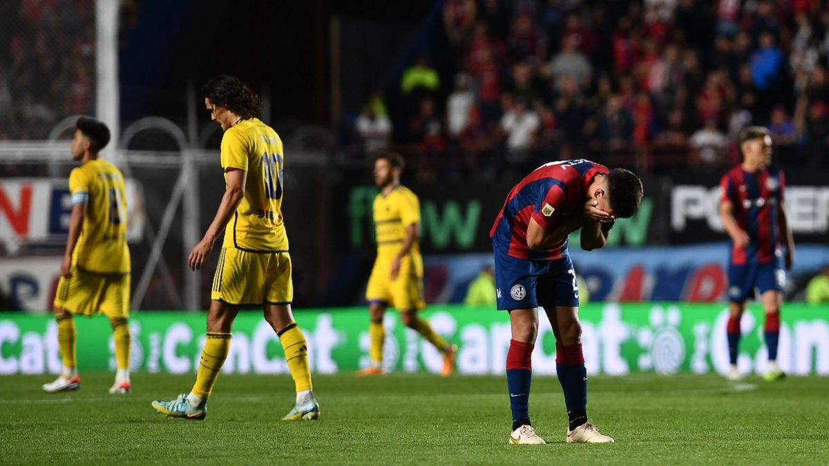 En un final polémico, San Lorenzo y Boca empataron por la Copa de la Liga  Profesional