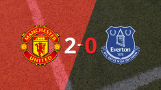 en su casa, manchester united derroto por 2-0 a everton