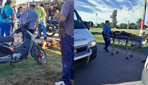 Una mujer murió tras un choque de motos en La Plata.