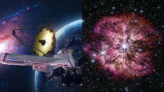 El telescopio espacial James Webb de la NASA realizó una observación de la que sería la galaxia más antigua conocida, solo 290 millones de años después del Big Bang. El telescopio espacial James Webb de la NASA realizó una observación de la que sería la galaxia más antigua conocida, solo 290 millones de años después del Big Bang.