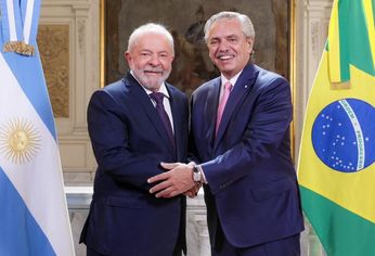 Lula saludó a Alberto Fernández y le agradeció su respaldo en el balotaje.
