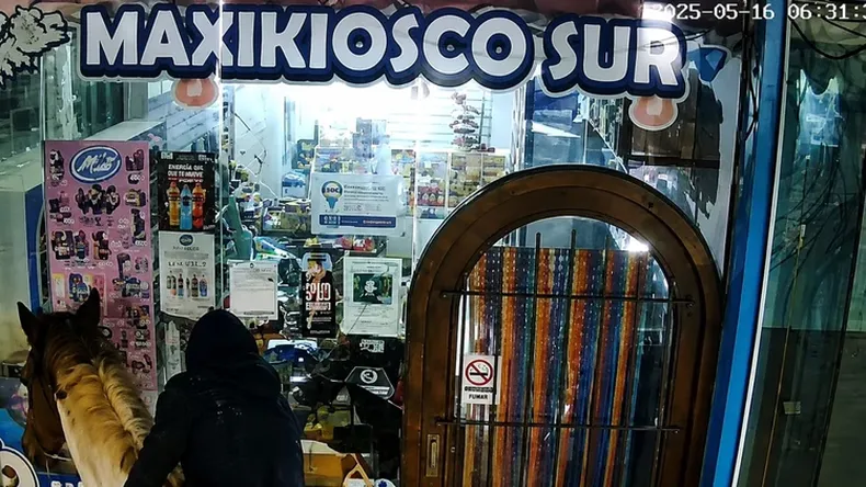 Los ladrones prendieron la luz y se escaparon con tranquilidad.