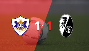 Qarabag y Friburgo igualaron 1 a 1