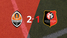 la victoria del duelo de ida quedo para shakhtar donetsk