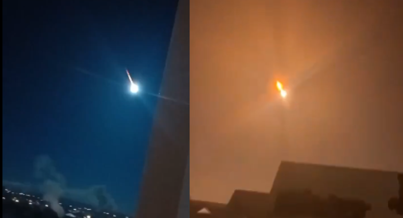Varios usuarios de redes sociales lograron capturar en videos el paso del asteroide por el cielo nocturno.&nbsp;