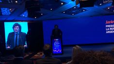 Javier Milei durante su discurso en el Foro Económico Internacional de las Américas. Javier Milei durante su discurso en el Foro Económico Internacional de las Américas.