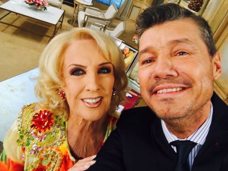 La Selfie De Mirtha Legrand Y Marcelo Tinelli En Un Histórico Almorzando A Solas 4959