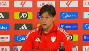Matías Almeyda llegó al Sevilla en junio del 2025 y tenía contrato hasta junio de 2028