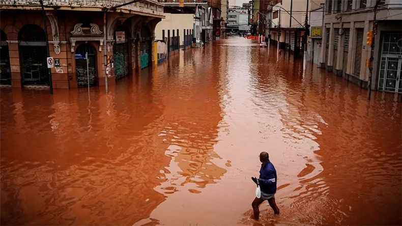 La población de Río Grande do Sul está expuesta a enfermedades.