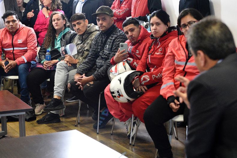 Massa mantuvo un encuentro con los trabajadores del sector.