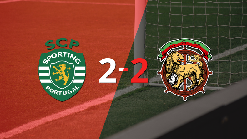 Victoria de Sporting Lisboa sobre Marítimo por 2-1
