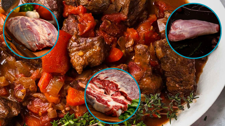 Los 3 cortes de carne baratos ideales para hacer con salsa y comer un rico estofado.