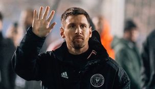 Lionel Messi lució una zapatillas de edición limitada de Los Simpons&nbsp;