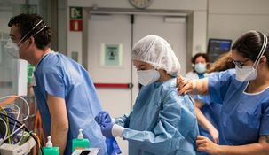 Cambios de protocolo para el personal de salud bonaerense.