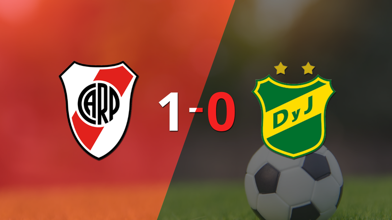 En su casa River Plate derrotó a Defensa y Justicia 1 a 0
