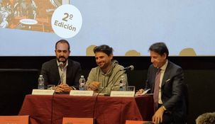 Juan Grabois presentó su libro en Roma.&nbsp;&nbsp;