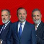Pablo Duggan, Gustavo Sylvestre y Jorge Rial, tres de los nominados. Pablo Duggan, Gustavo Sylvestre y Jorge Rial, tres de los nominados.