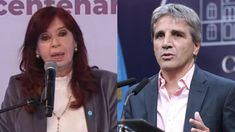 CFK criticó a Caputo.