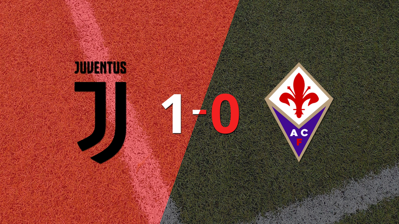 Juventus le ganó 1-0 como local a Fiorentina