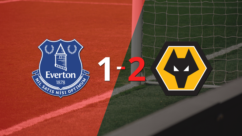 Wolverhampton ganó por 2-1 en su visita a Everton