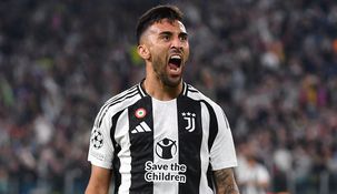 Nico González realizó su debut absoluto en la Champions League. Nico González realizó su debut absoluto en la Champions League.