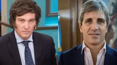Javier Milei y Luis Caputo dieron marcha atrás con el paquete fiscal de la Ley Ómnibus.