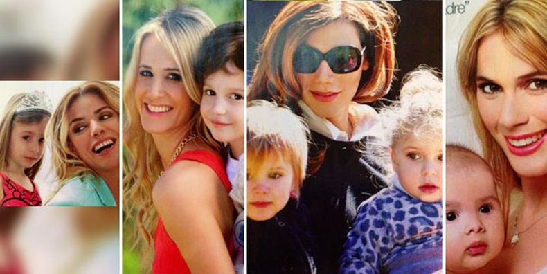 Las 25 Mamás Más Famosas De Argentina Con Sus Hijos En Una Producción De Fotos