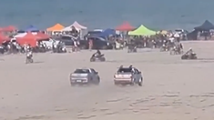 La carrera fue filmada por la Policía Bonaerense. La carrera fue filmada por la Policía Bonaerense.