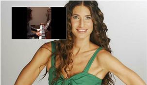 Romina Yan y su hijo Franco Romina Yan y su hijo Franco