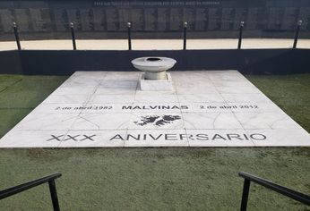 C5N | memorial Malvinas Tierra del Fuego.