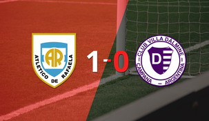 con un solo tanto, atletico rafaela derroto a villa dalmine en el estadio nuevo monumental