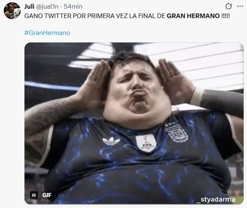 Los mejores memes tras la final de Gran Hermano Generación Dorada.