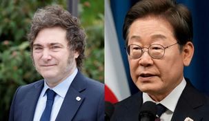 Javier Milei y Lee Jae-myung.