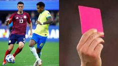 La reglamentación marca que los árbitros no muestran la tarjeta rosa en campo de juego. En su lugar, completan un formulario especial distinto al de los cambios normales.