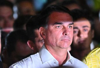 Flávio Bolsonaro, excandidato a presidente de Brasil.