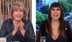 Moria y Georgina sellan la paz. Moria y Georgina sellan la paz.