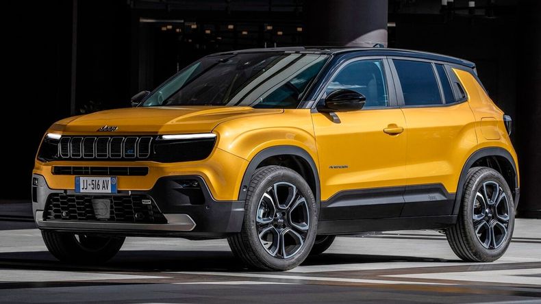 El Jeep Avenger está equipado con un sistema de propulsión eléctrica de 400 voltios.