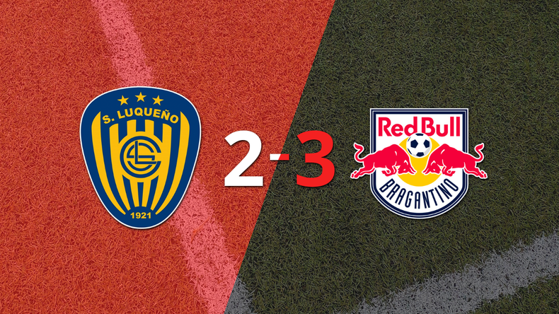 Helinho marca un doblete en la victoria 3-2 de RB Bragantino ante Sportivo Luqueño