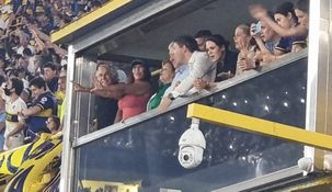La diva tuvo desopilantes reacciones tras la goleada.