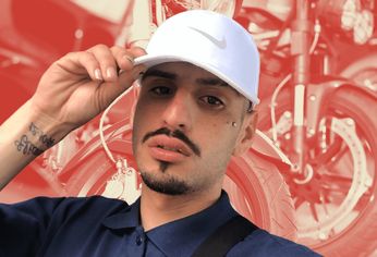 El cantante El Noba fue detenido con una moto robada.&nbsp;