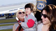 Gianinna, Benjamín y Claudia Villafañe en un vuelo peligroso desde Miami Gianinna, Benjamín y Claudia Villafañe en un vuelo peligroso desde Miami