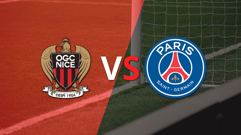 Nice no logró superar la firmeza de PSG y cayó 2 a 1