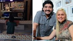El hijo de Maradona ya casi camina, pero Diego prefirió festejar con su nieto El hijo de Maradona ya casi camina, pero Diego prefirió festejar con su nieto