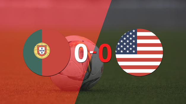 portugal y estados unidos igualaron sin goles en el marcador